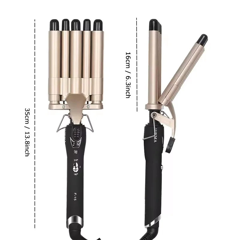 Multi-Barrel Hair Curler
